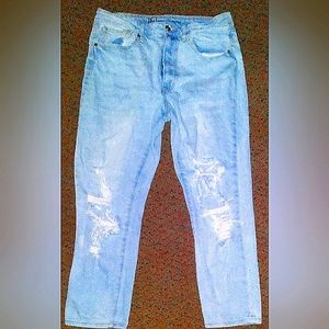 Size 11 "No Boundaries" women's ripped jeans